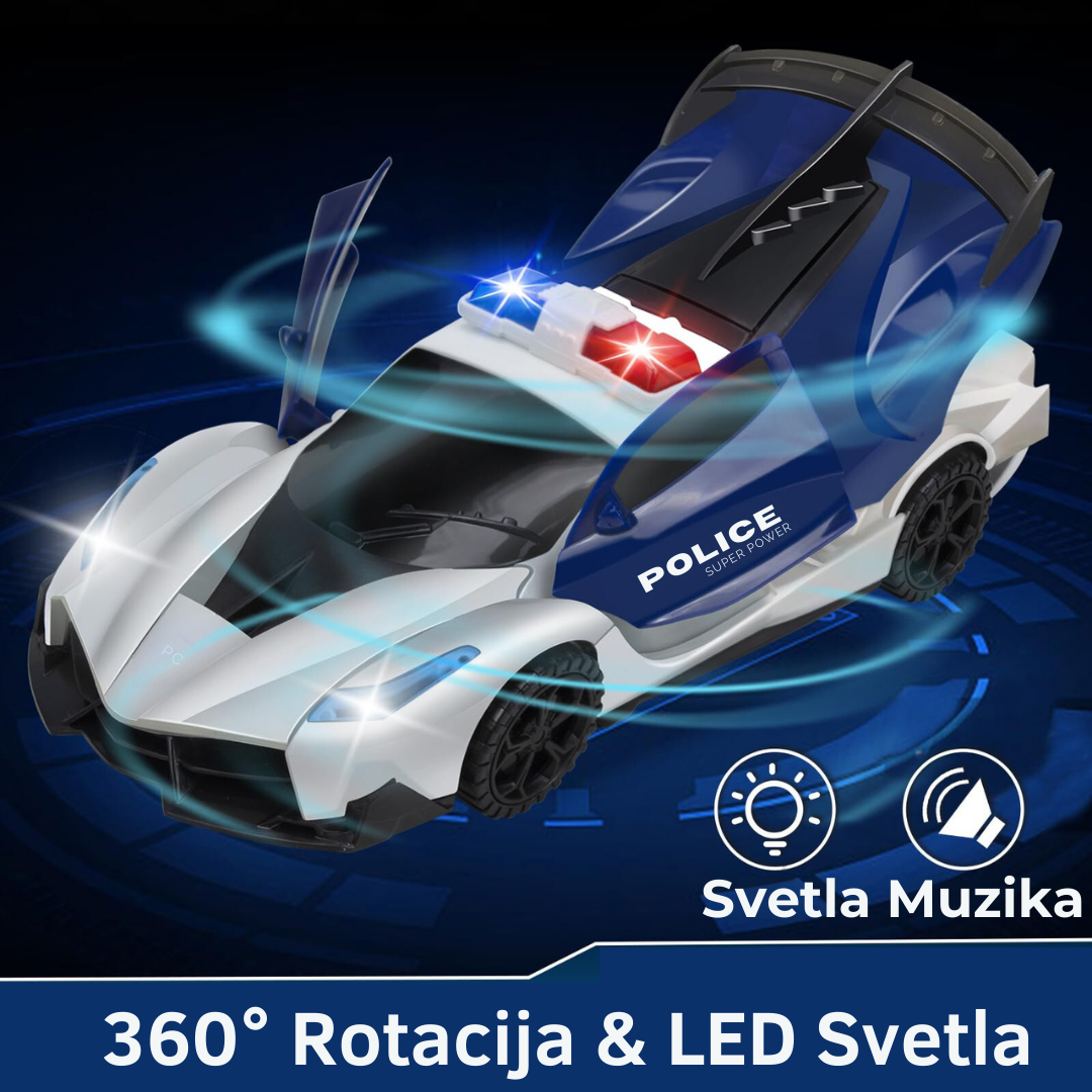 Super Kul Policijski Automobil - Igračka za Decu